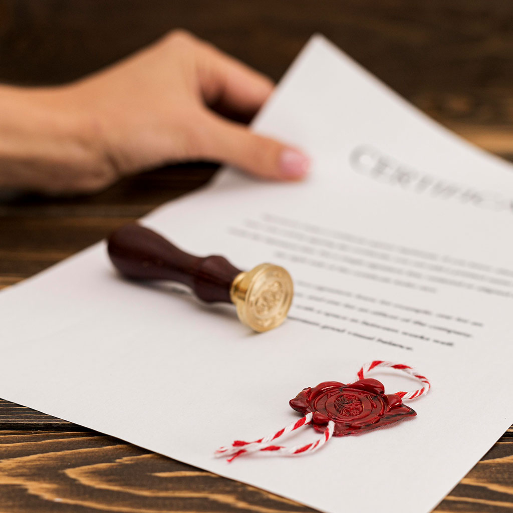 CERTFICATES